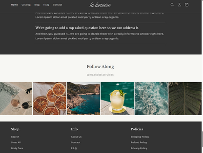 Lumière — Luxury Shopify Theme + Brand Kit