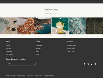 Lumière — Luxury Shopify Theme + Brand Kit