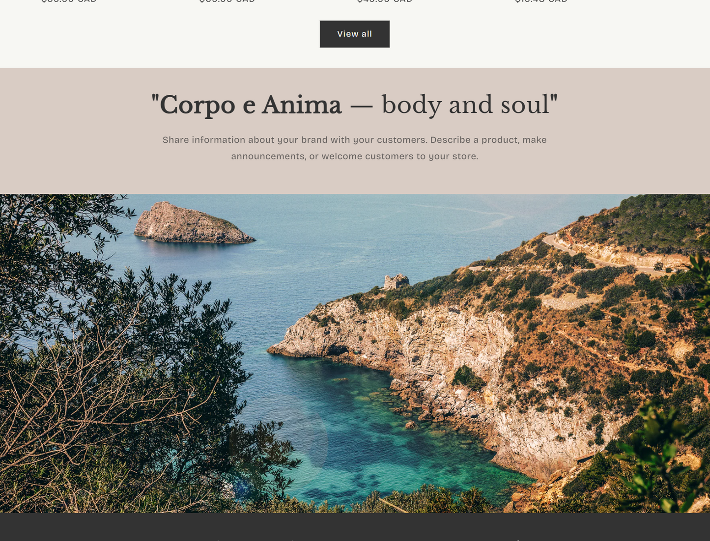 Lumière — Luxury Shopify Theme + Brand Kit