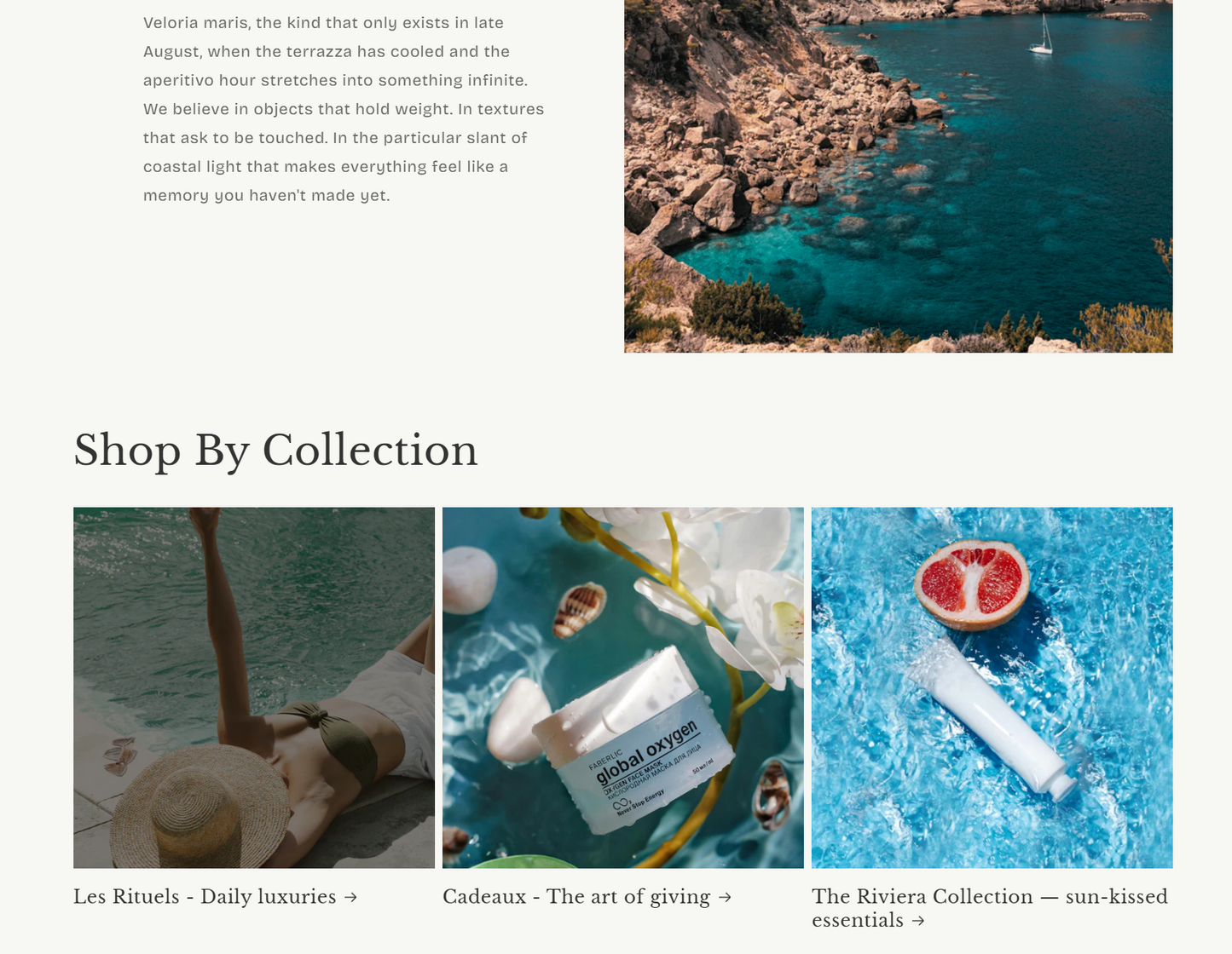 Lumière — Luxury Shopify Theme + Brand Kit