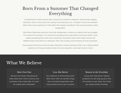 Lumière — Luxury Shopify Theme + Brand Kit