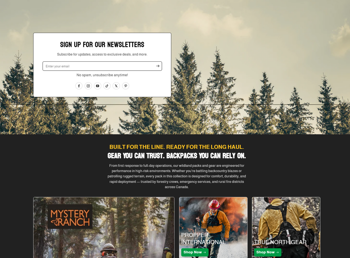 Flash Wildfire page